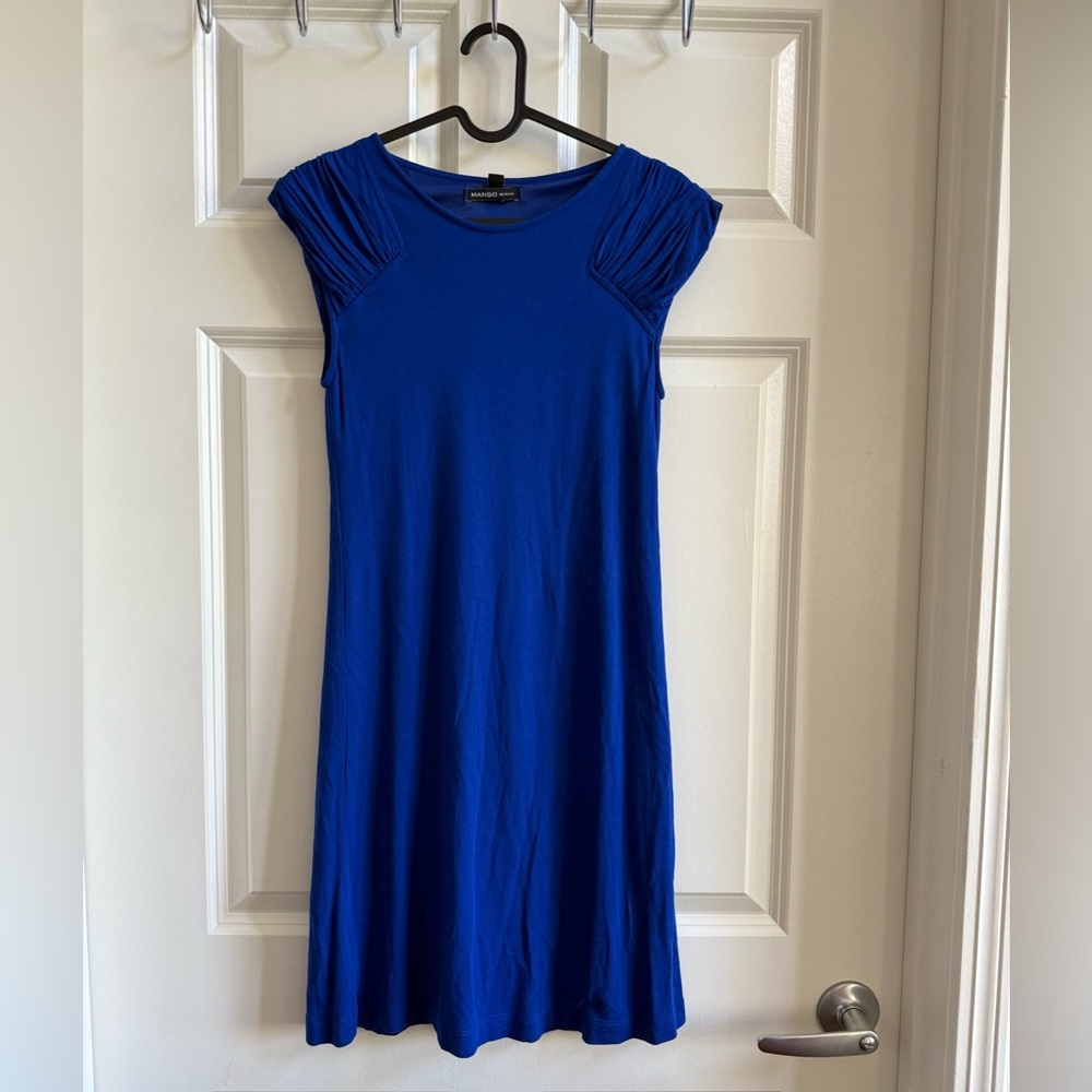 New Mango Royal Blue Women's Dress